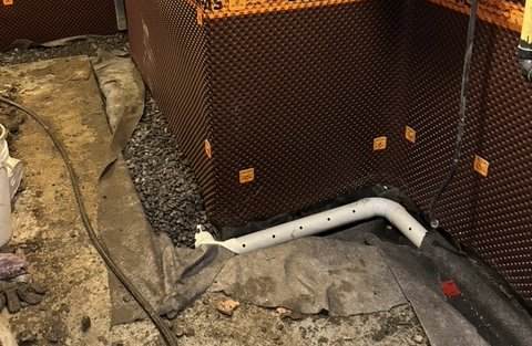 Construction APC Drain and crack Chambly